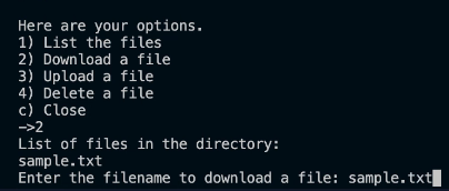 Network File Transfer
