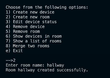 SQL Smart Home